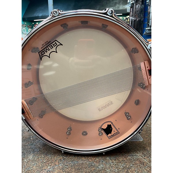 Used Mapex Used Mapex 14X6 Black Panther Predator Snare Drum Drum Copper