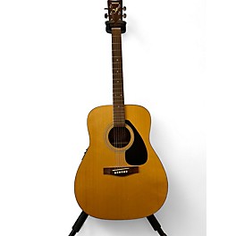 Used Yamaha Used Yamaha FX-310 Natural Acoustic Electric Guitar