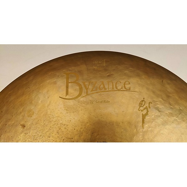 Used MEINL 22in Byzance 22" Sand Ride Cymbal