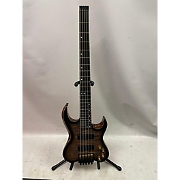 Used BOSS Used KIESEL VB5 Black Edge Burst Electric Bass Guitar