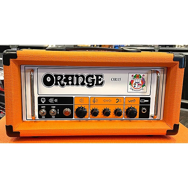 Used Orange Amplifiers OR15H 15W Tube Guitar Amp Head