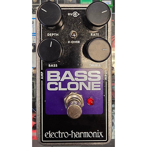 Used Electro-Harmonix Used Electro-Harmonix Bass Clone Analog Chorus Bass Effect Pedal