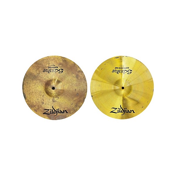 Used Zildjian Used Zildjian 14in Scimitar Hi Hat Pair Cymbal