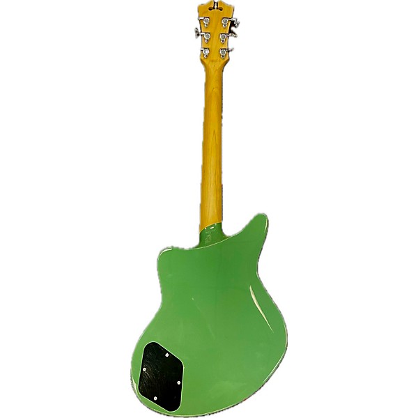 Used D'Angelico Premier Series Light Green Solid Body Electric Guitar