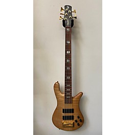 Used Sabian Used STUART Spector Design 5 Natural Electric Bass Guitar