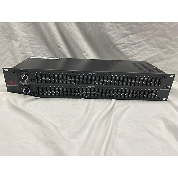 Used dbx 231 Dual 31-Band Graphic Equalizer