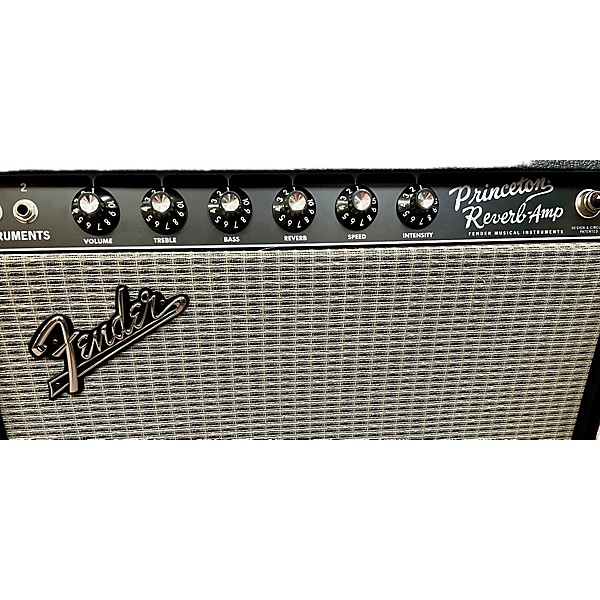 Used Fender 1965 Princeton Reverb 15W 1x10 Tube Guitar Combo Amp