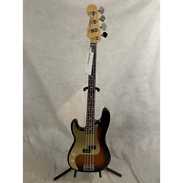 Used Fender American Standard Precision Bass Left Handed Electric Bass Guitar