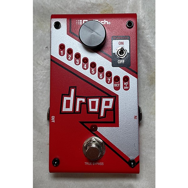 Used DigiTech The Drop Polyphonic Drop Tune Pitch-Shifter Effect Pedal