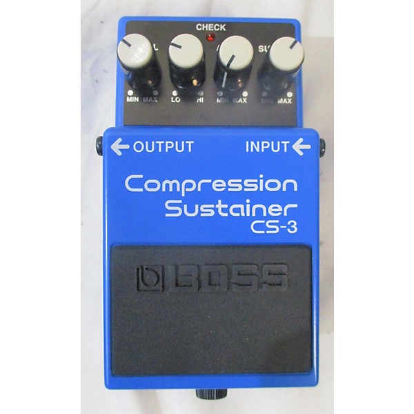 Used BOSS CS3 Compressor Sustainer Effect Pedal