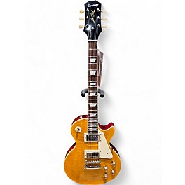 Used Epiphone Used 2021 Epiphone Joe Bonamassa Lazarus 1959 Les Paul Standard Amber Solid Body Electric Guitar