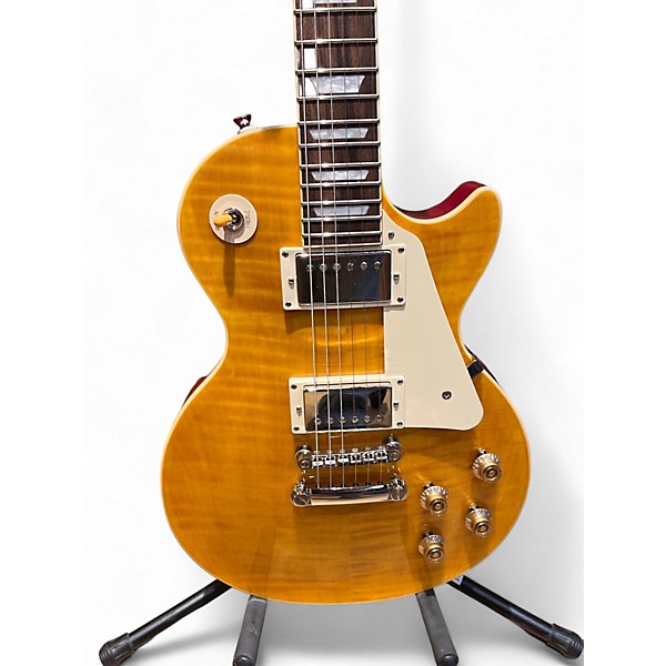 Used 2021 Epiphone joe bonamassa lazarus 1959 les paul standard Amber Solid Body Electric Guitar