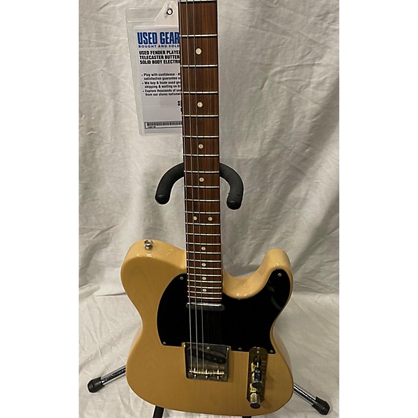 Used Fender Used Fender Player Telecaster Butterscotch Solid Body Electric Guitar