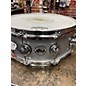 Used DW Used DW Collector's Series Aluminum Snare Drum Gray