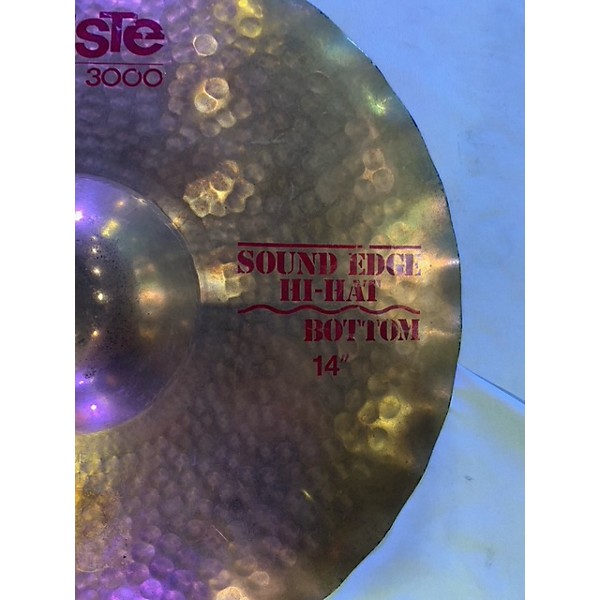 Used Paiste Used Paiste 14in 3000 HI-HAT BOTTOM Cymbal