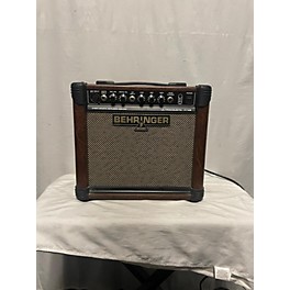 Used Behringer AT108 1X8 15W Ultracoustic Acoustic Guitar Combo Amp