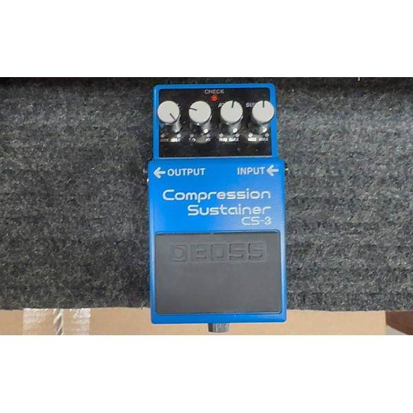 Used BOSS CS3 Compressor Sustainer Effect Pedal