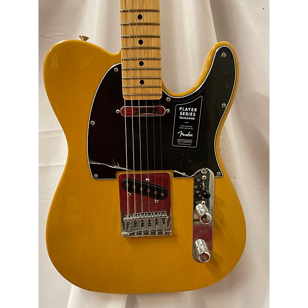 Used Fender Used Fender Player Telecaster Butterscotch Blonde Solid Body Electric Guitar