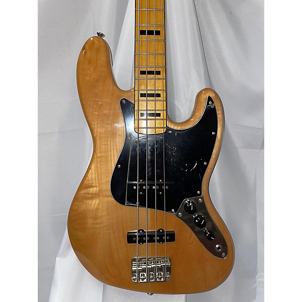 Used Squier Used Squier Classic Vibe 70s Jazz Bass Natural Electric Bass Guitar