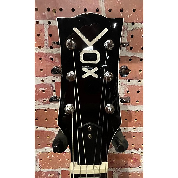 Used VOX Used VOX BOBCAT Black And White Hollow Body Electric Guitar