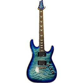 Used Schecter Guitar Research Used Schecter Guitar Research Omen Extreme 6 Blue Solid Body Electric Guitar