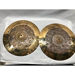 Used Samsun Used Samsun 16in Medium Thin Hi-Hat Pair Cymbal