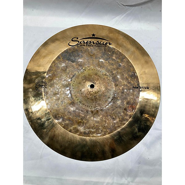 Used Samsun Used Samsun 16in Medium Thin Hi-Hat Pair Cymbal