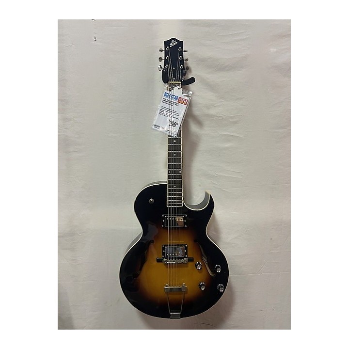Used The Loar LH280CSN Sunburst Hollow Body Electric Guitar