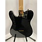 Used Squier Used Squier 40th Anniversary Telecaster Gold Edition Black Solid Body Electric Guitar