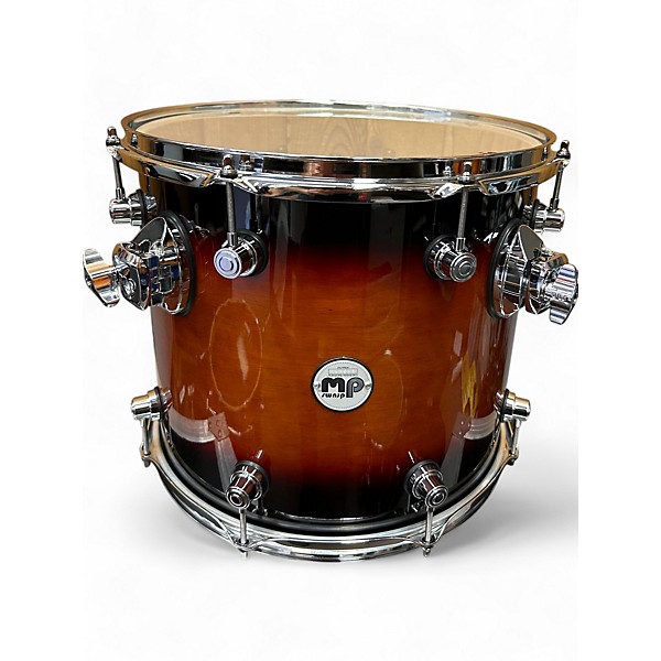 Used DW 5 Piece Design Series MINI PRO Tobacco Burst Drum Kit