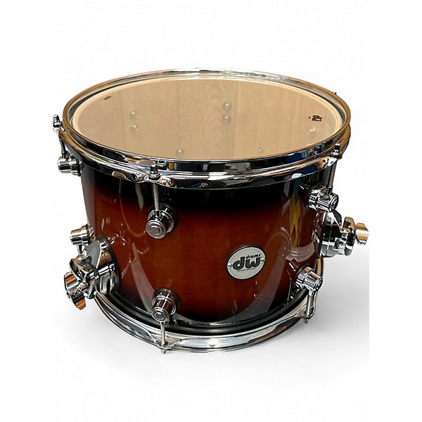 Used DW 5 Piece Design Series MINI PRO Tobacco Burst Drum Kit