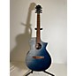 Used Ibanez Used Ibanez AEWC32FM Blue Acoustic Electric Guitar