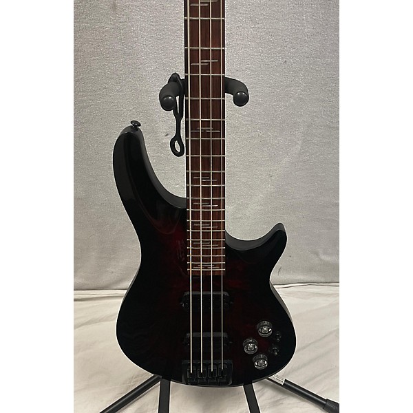 Used Schecter Guitar Research Used Schecter Guitar Research Omen Elite Red Electric Bass Guitar