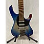 Used Ibanez Used Ibanez QX54QM Ocean Blue Solid Body Electric Guitar