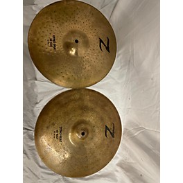 Used Zildjian 14in Z Custom Dyno Beat Hi Hat Cymbal