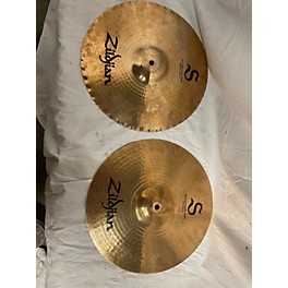 Used Zildjian Used Zildjian S Family Mastersound Hi-Hats Pair Cymbal