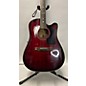 Used Washburn Used Washburn D-17CE Wine Red Acoustic Electric Guitar thumbnail