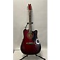 Used Washburn Used Washburn D-17CE Wine Red Acoustic Electric Guitar