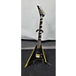 Used Jackson Used Jackson RRX24 Black With Yellow Bevels Solid Body Electric Guitar thumbnail