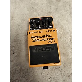 Used BOSS Used BOSS AC3 Acoustic Simulator Effect Pedal