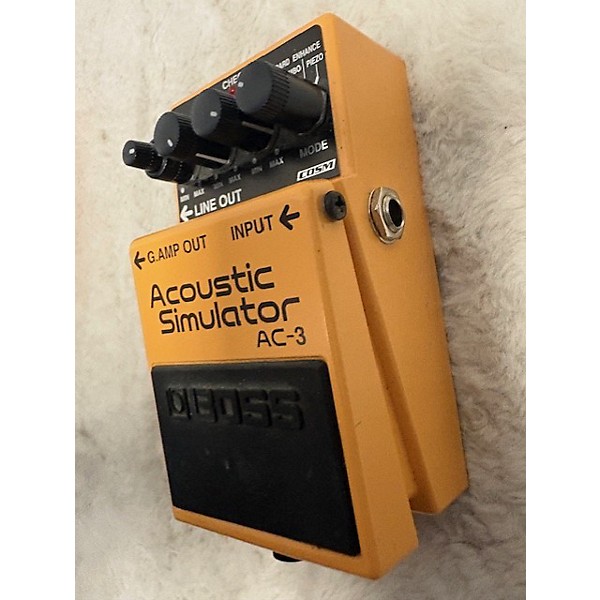 Used BOSS Used BOSS AC3 Acoustic Simulator Effect Pedal