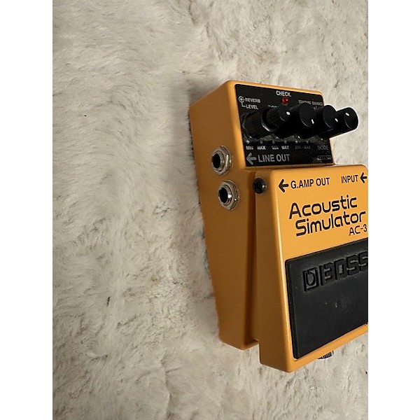 Used BOSS Used BOSS AC3 Acoustic Simulator Effect Pedal