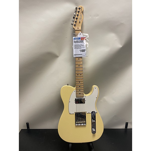 Used Fender Used Fender 75th Anniversary Commemorative American Telecaster Cream Solid Body Electric Guitar