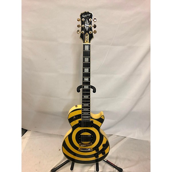 Used Epiphone Zakk Wylde Bullseye Les Paul Custom Solid Body Electric Guitar