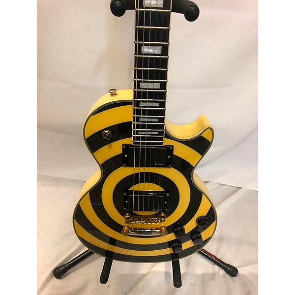 Used Epiphone Zakk Wylde Bullseye Les Paul Custom Solid Body Electric Guitar