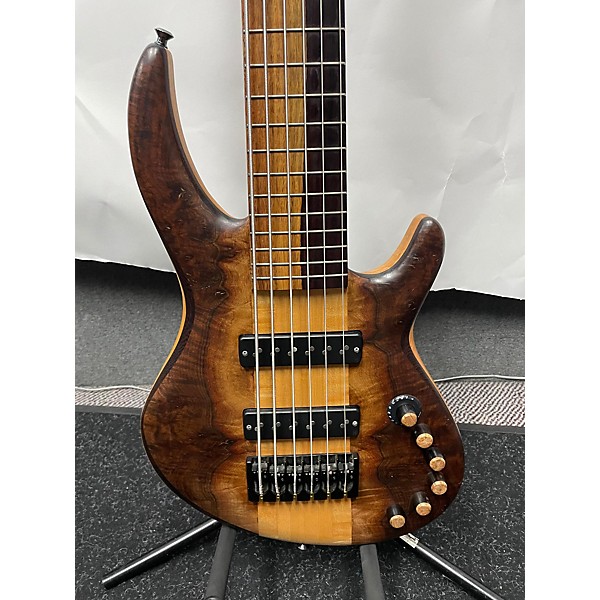 Used Used 2012 Wyn Claro 6 WALNUT Walnut Electric Bass Guitar