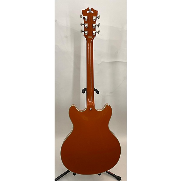 Used D'Angelico Used 2022 D'Angelico Deluxe DC LIMITED EDITION RUST Hollow Body Electric Guitar