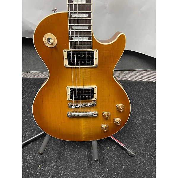 Used Gibson Used 2021 Gibson Les Paul Standard Faded '50s Neck Vintage Honeyburst Solid Body Electric Guitar