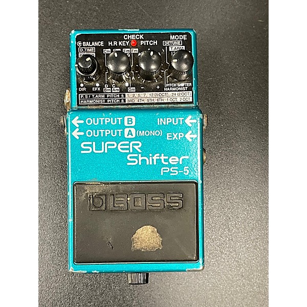 Used BOSS PS5 Super Shifter Effect Pedal