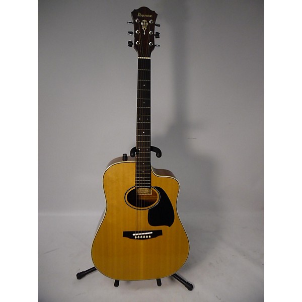 Used Ibanez Used Ibanez AE300ECE Natural Acoustic Electric Guitar